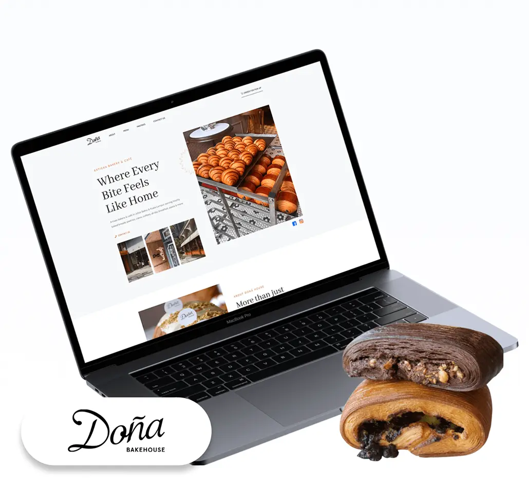 donaBake webproject pro